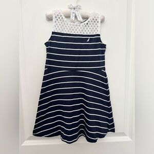 Náutica Navy Striped Dress Size 4T